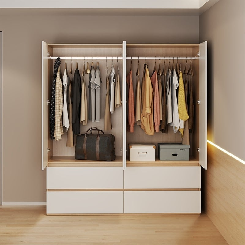 Ưu điểm nổi bật khi sử dụng tủ quần áo 3 tầng trong gia đình